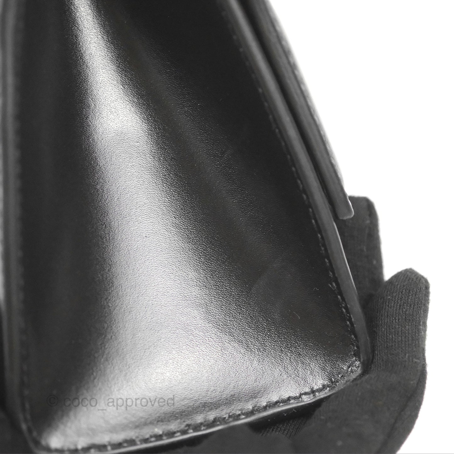 Balenciaga Small Hourglass Graffiti Top Handle Bag Black Calfskin
