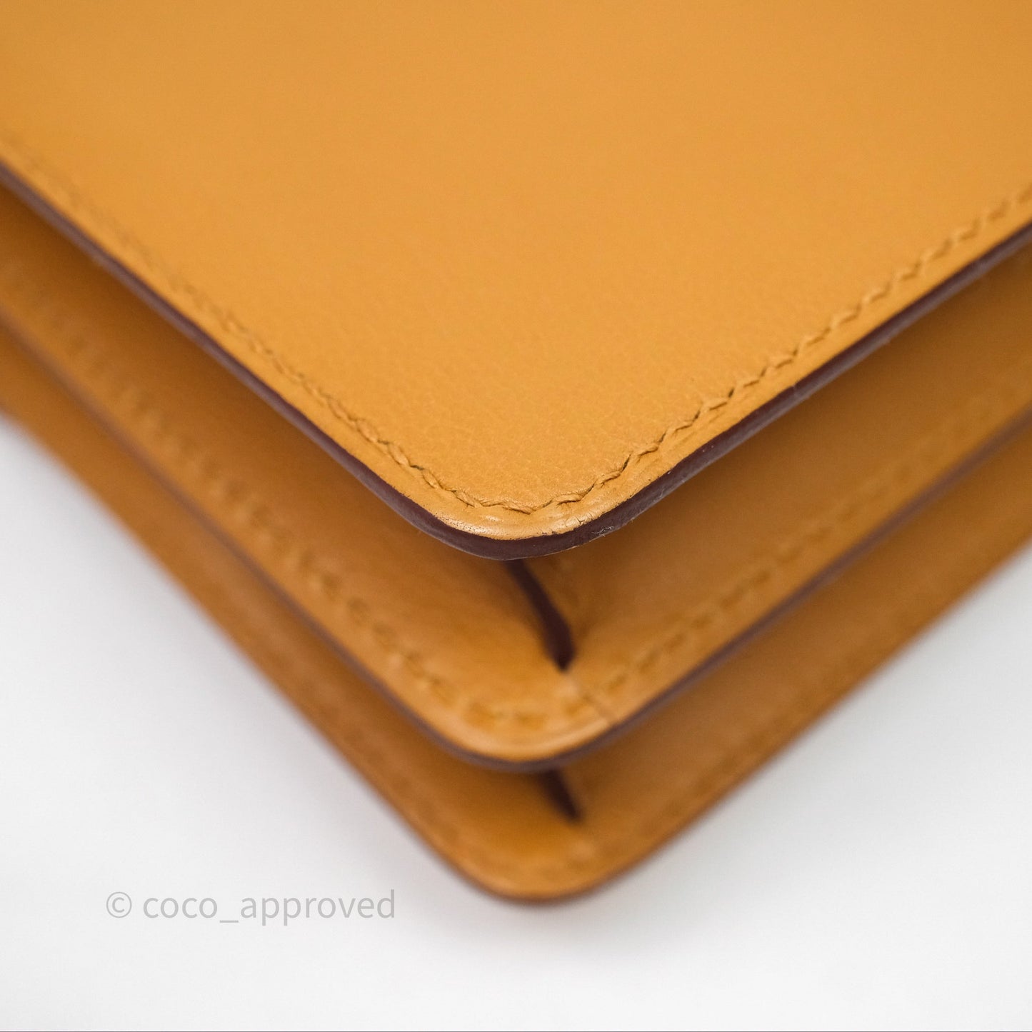 Hermes Roulis 23 Veau Allegretto 2S Sesame Gold Hardware