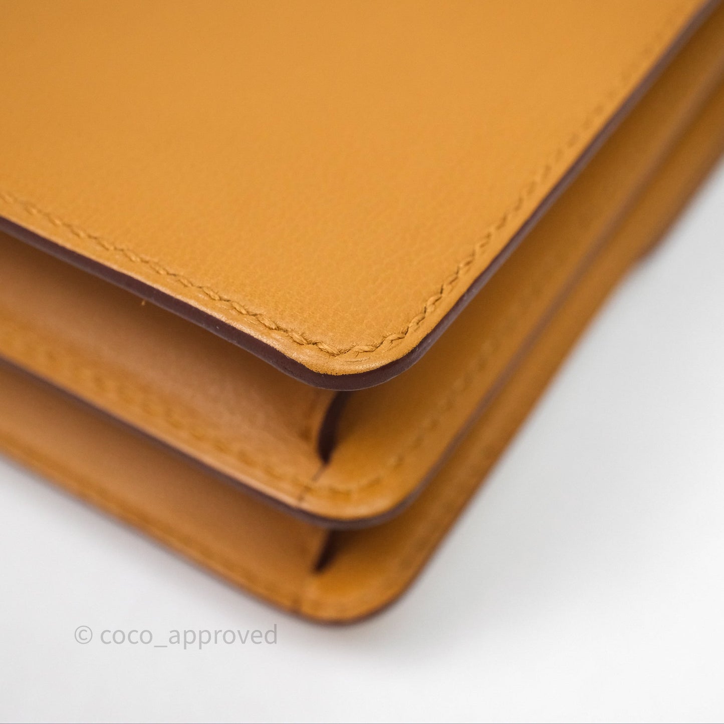 Hermes Roulis 23 Veau Allegretto 2S Sesame Gold Hardware