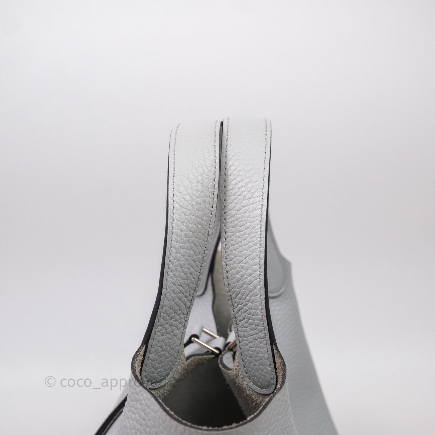 Hermès Picotin Lock 18 Bleu Pale 08 Clemence Palladium Hardware