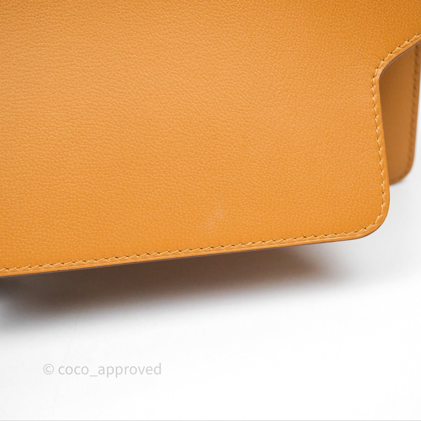 Hermes Roulis 23 Veau Allegretto 2S Sesame Gold Hardware