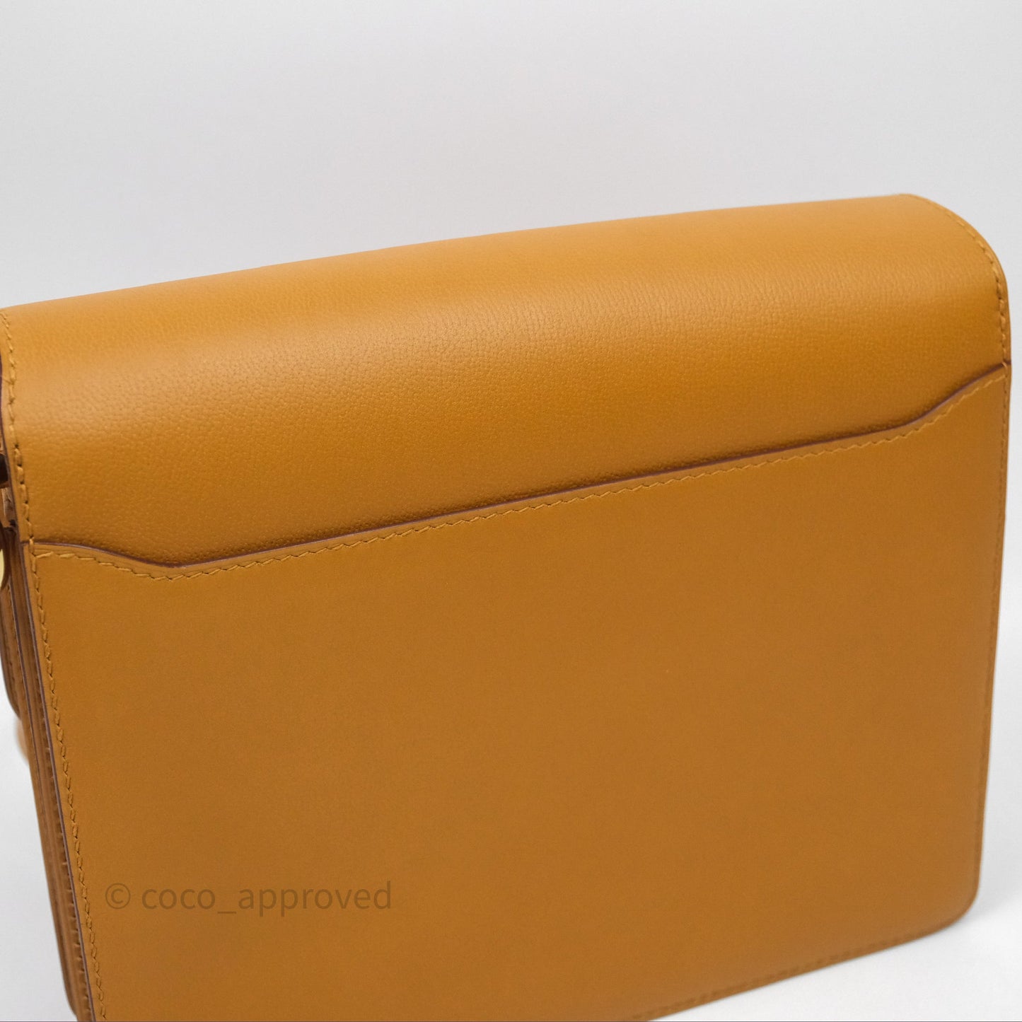 Hermes Roulis 23 Veau Allegretto 2S Sesame Gold Hardware
