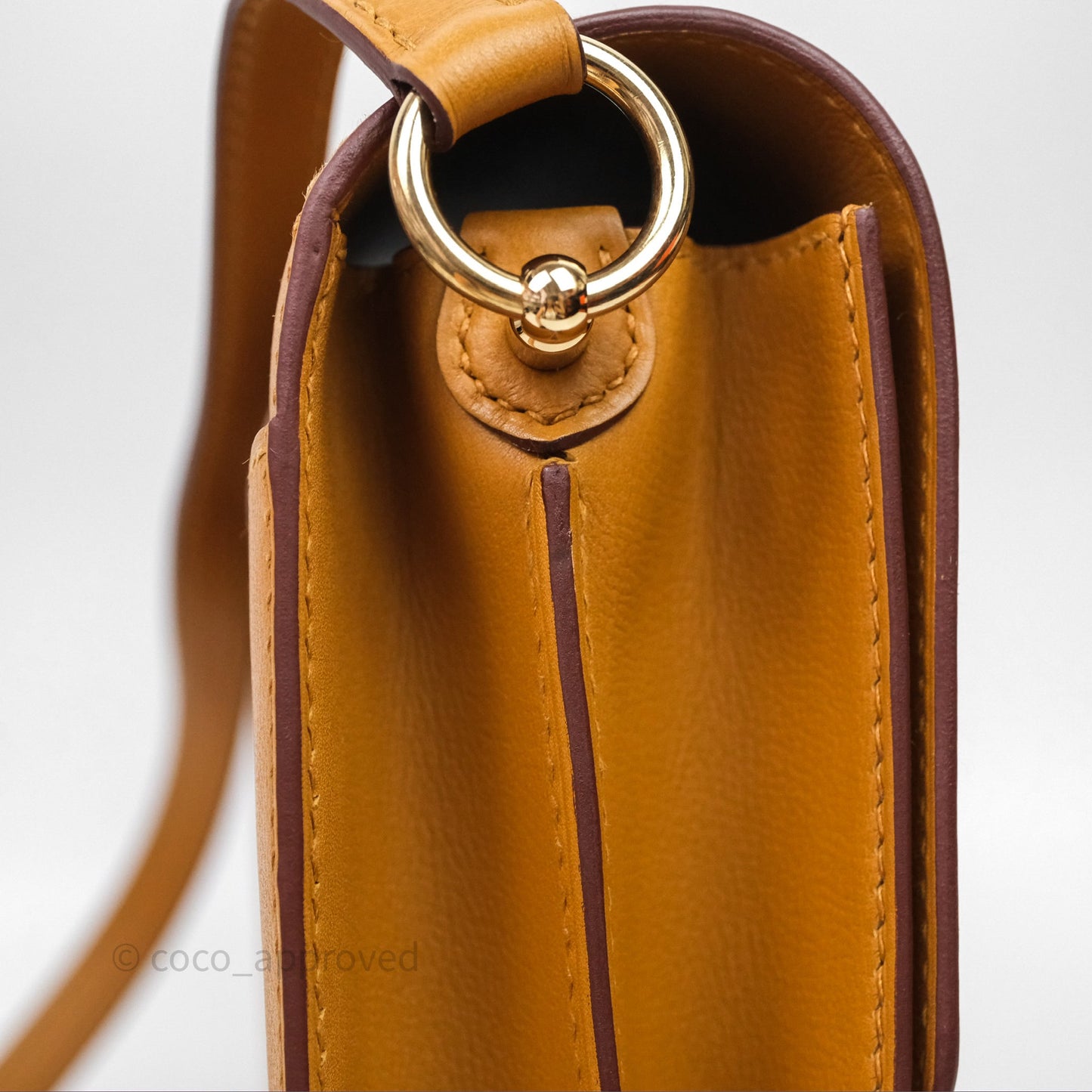 Hermes Roulis 23 Veau Allegretto 2S Sesame Gold Hardware