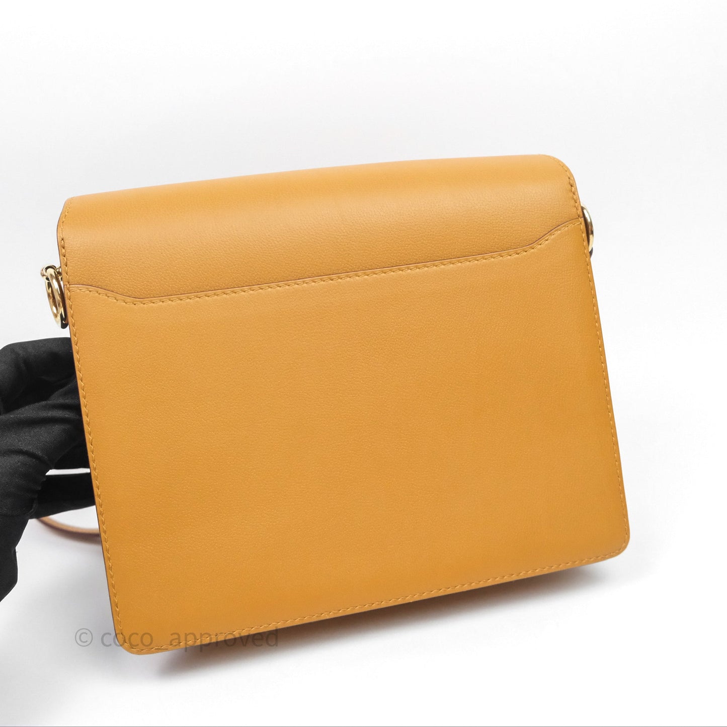 Hermes Roulis 23 Veau Allegretto 2S Sesame Gold Hardware