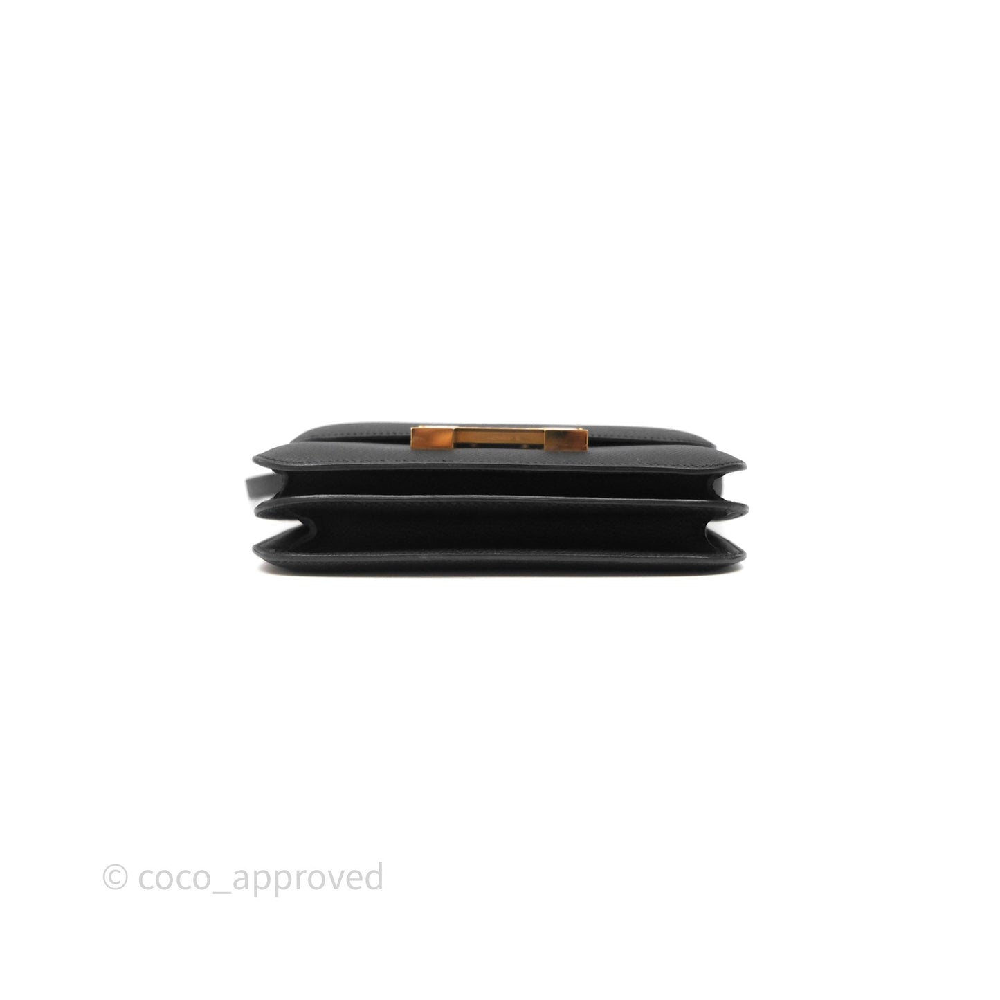 Hermès Constance Mini 18cm Black Noir 89 Epsom Gold Hardware