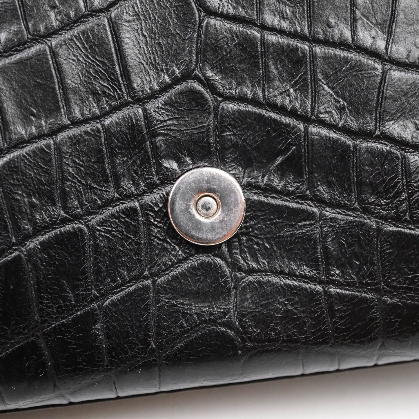 Saint Laurent Kate Tassel Bag Black Silver Hardware