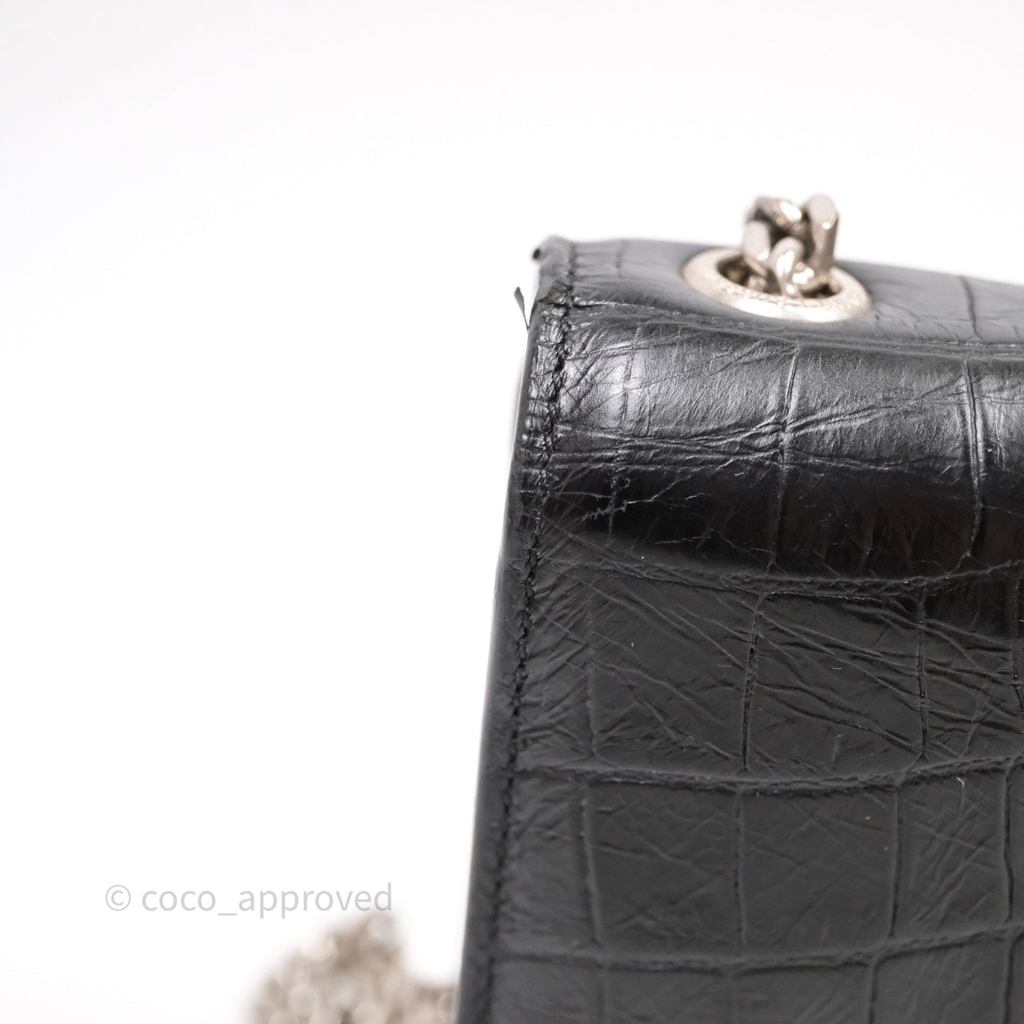 Saint Laurent Kate Tassel Bag Black Silver Hardware
