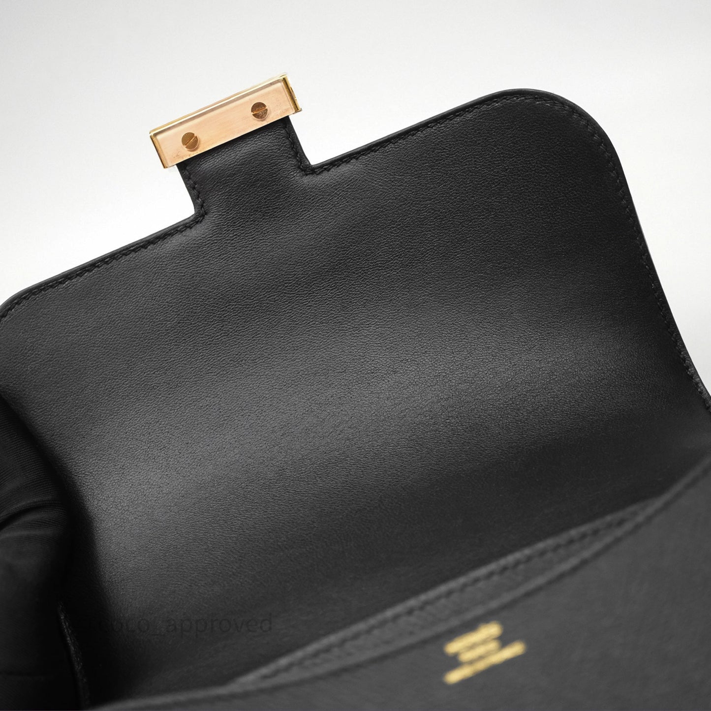 Hermès Constance Mini 18cm Black Noir 89 Epsom Gold Hardware