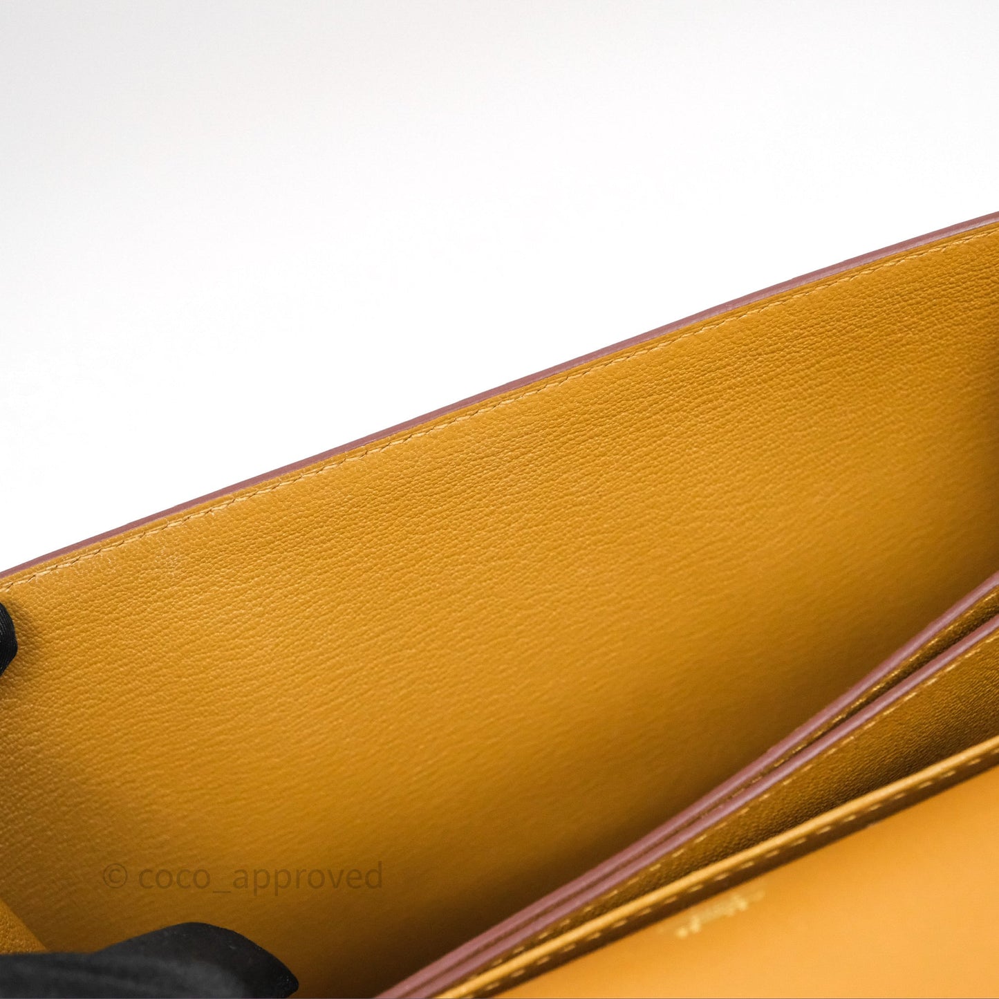 Hermes Roulis 23 Veau Allegretto 2S Sesame Gold Hardware