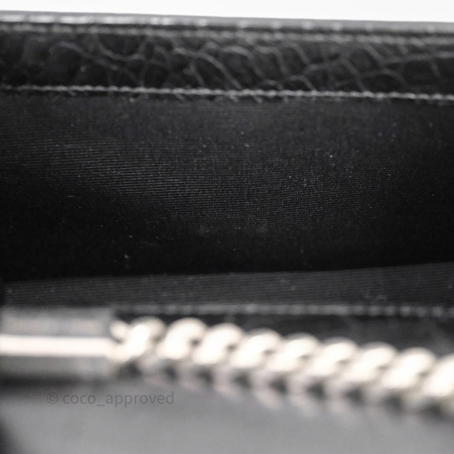 Saint Laurent Kate Tassel Bag Black Silver Hardware