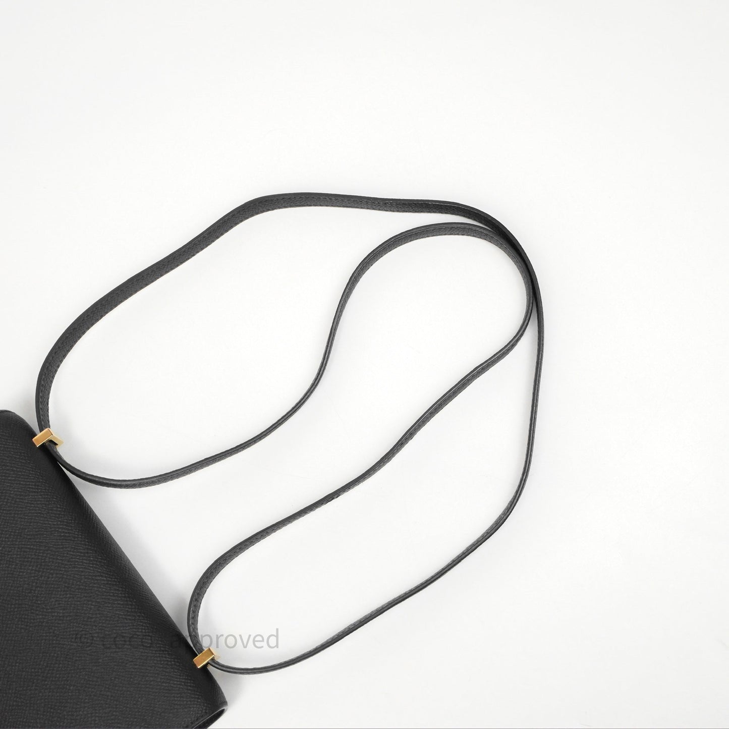 Hermès Constance Mini 18cm Black Noir 89 Epsom Gold Hardware