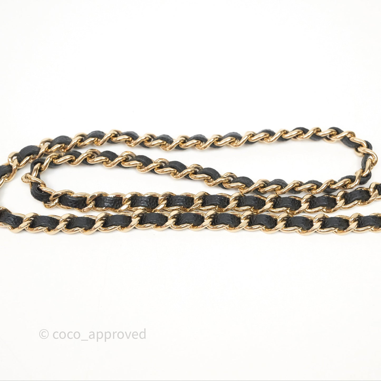 Chanel Mini Vanity With Chain Black Caviar Gold Hardware