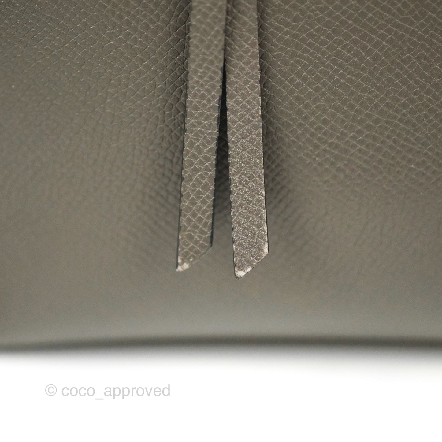 Celine Micro Belt Bag Grey Grained Calfskin Gold Hardware