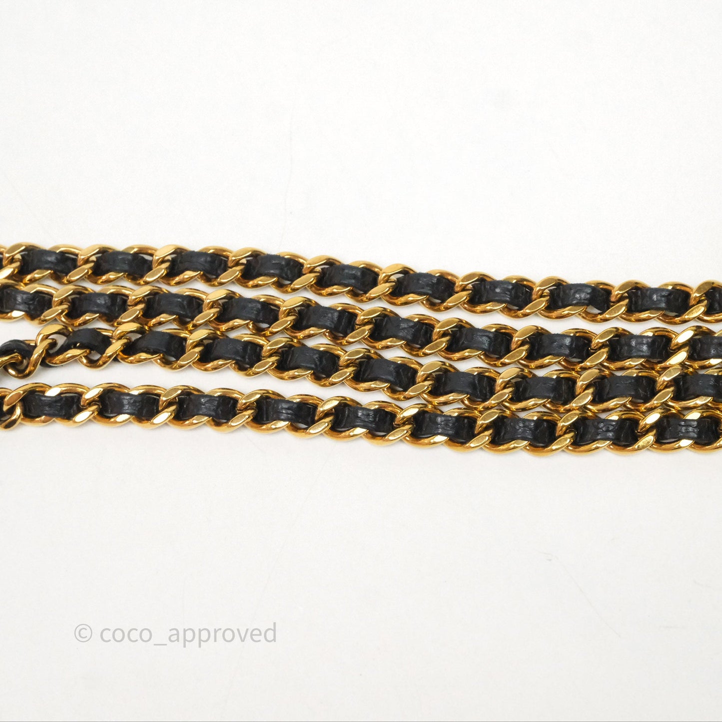 Chanel Quilted WOC Black Caviar Gold Hardware