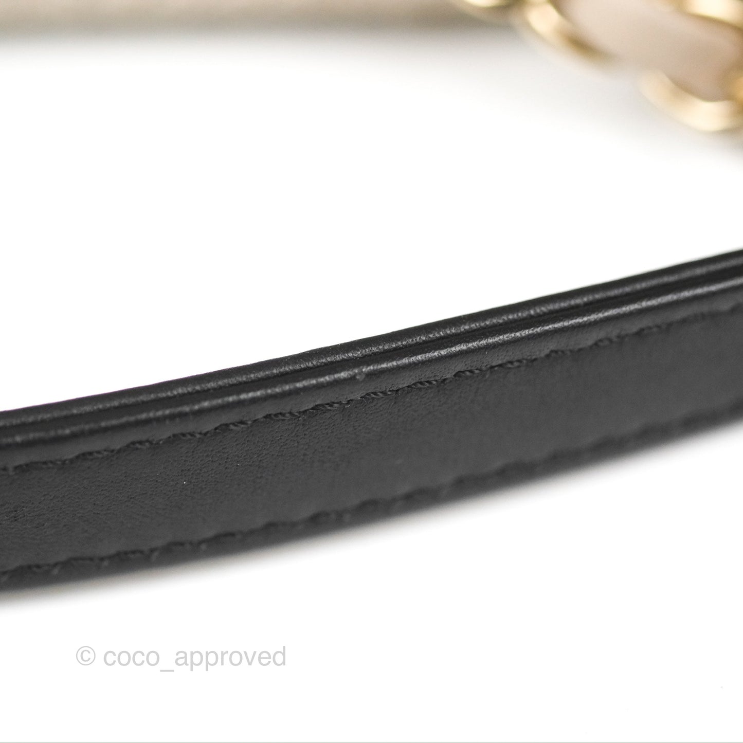 Chanel New Small Deauville Black/Taupe Canvas