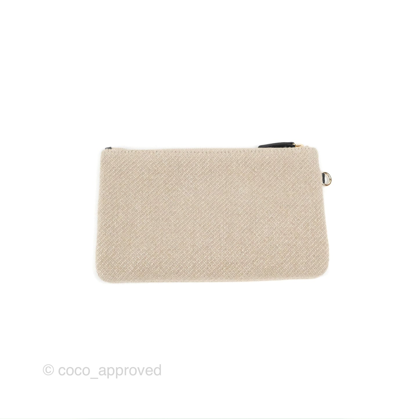 Chanel New Small Deauville Black/Taupe Canvas