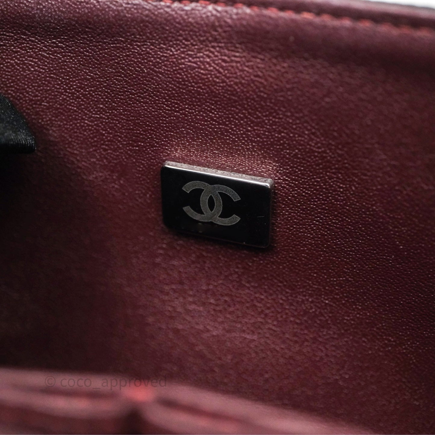 Chanel Small Classic Flap Quilted Black Caviar Silver Hardware