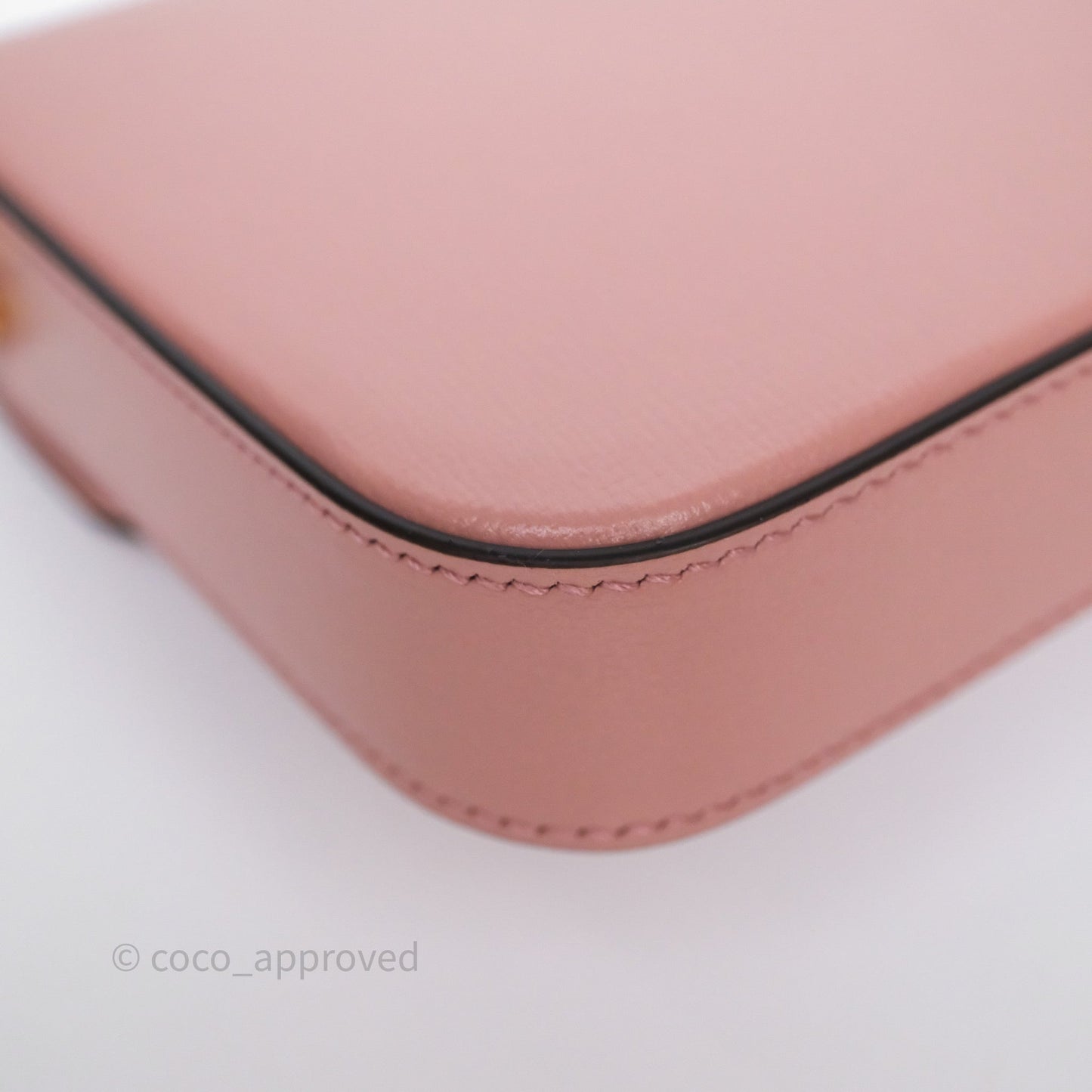 Gucci Horsebit 1955 Crystals Mini Bag Dusty Pink Calfskin