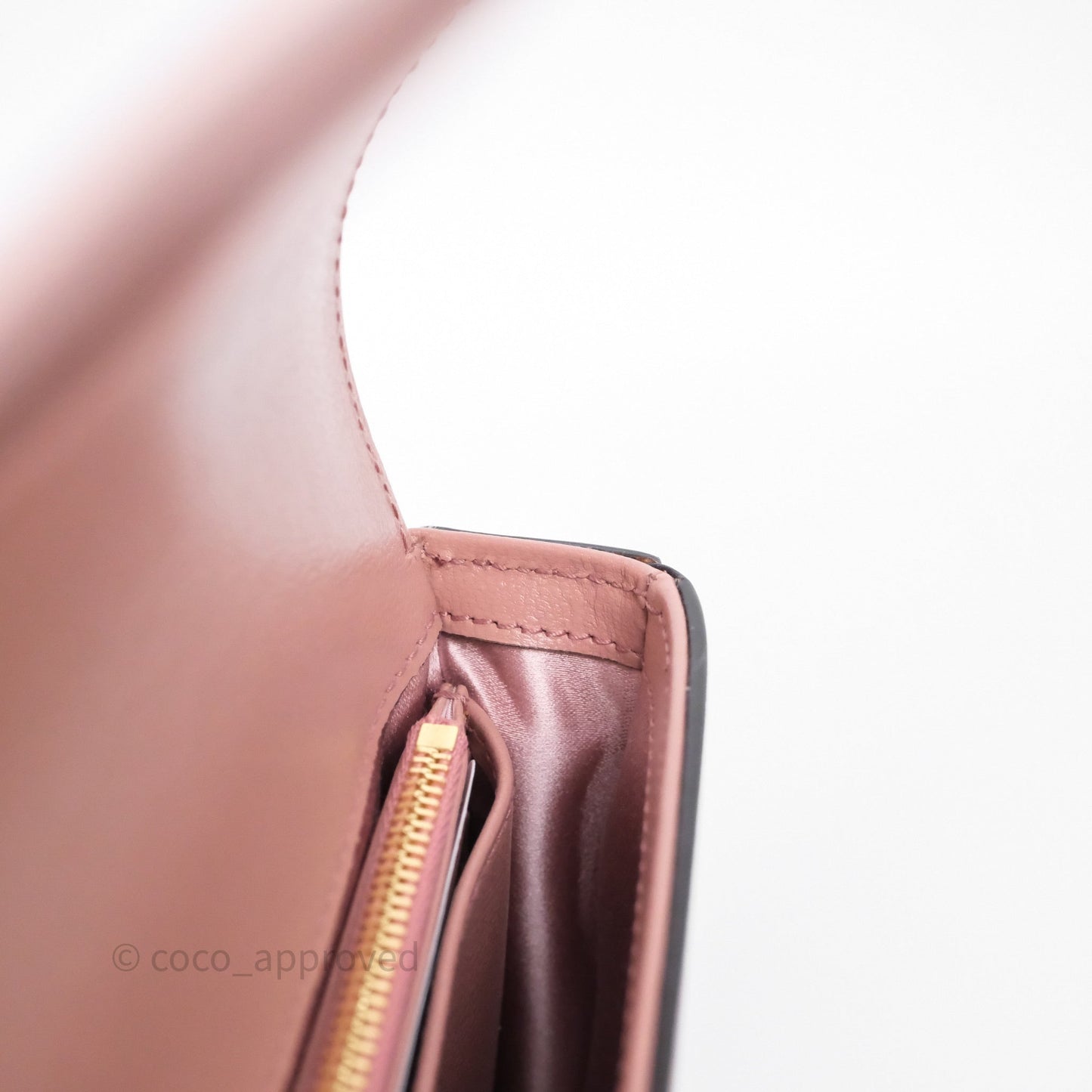 Gucci Horsebit 1955 Crystals Mini Bag Dusty Pink Calfskin