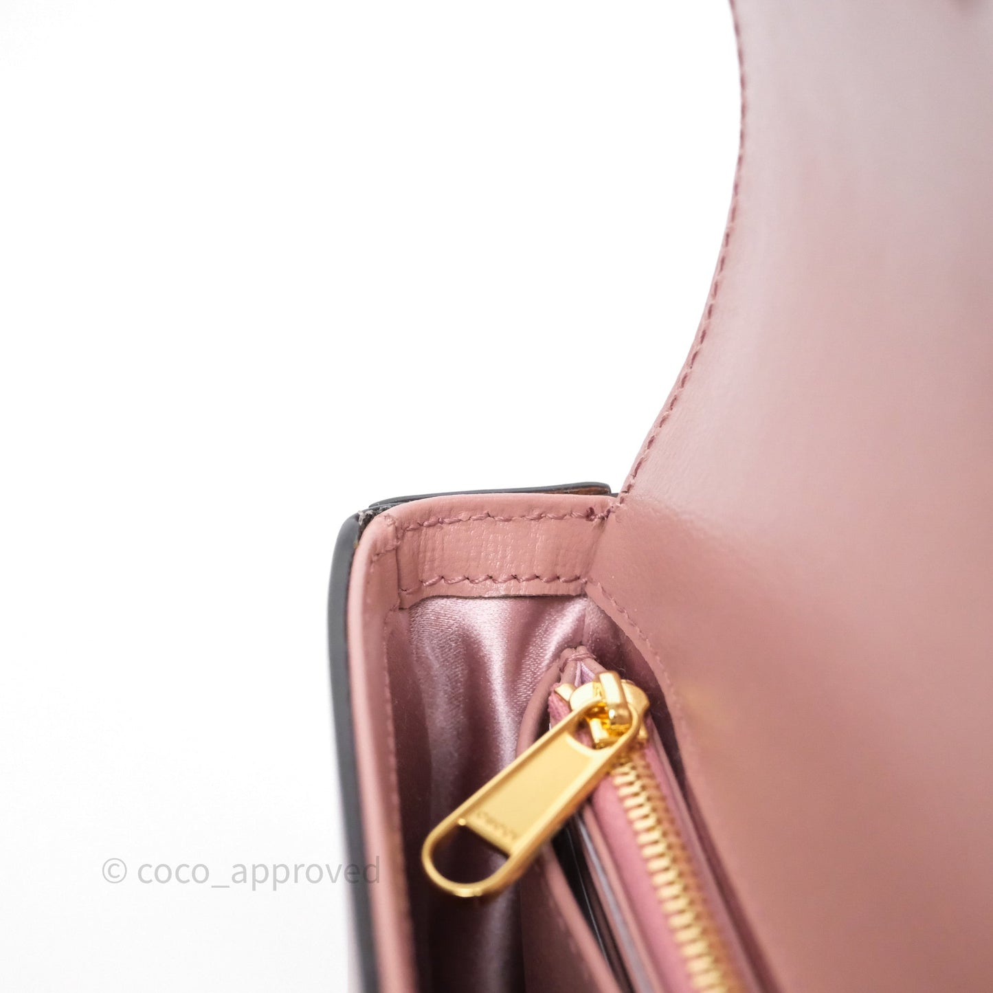 Gucci Horsebit 1955 Crystals Mini Bag Dusty Pink Calfskin