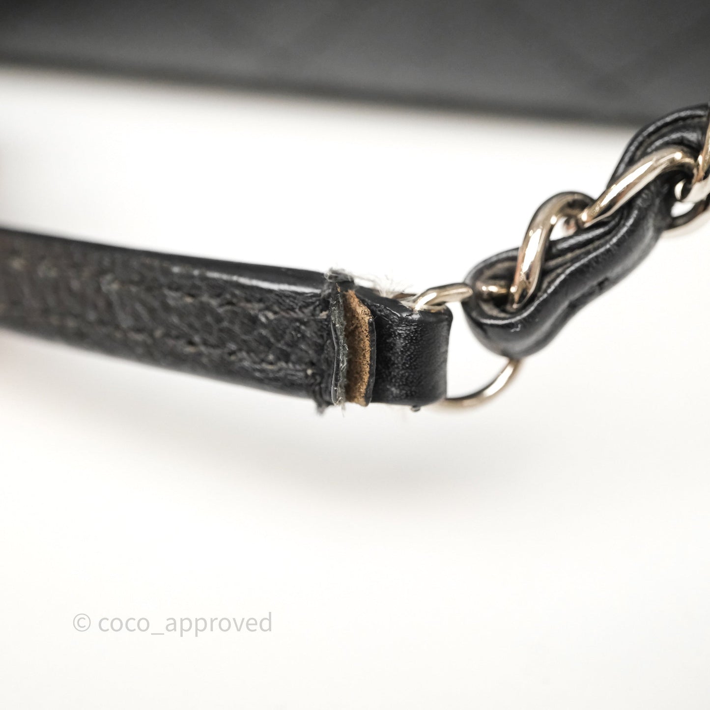 Chanel CC Pocket Tote Bag Black Caviar Silver Hardware