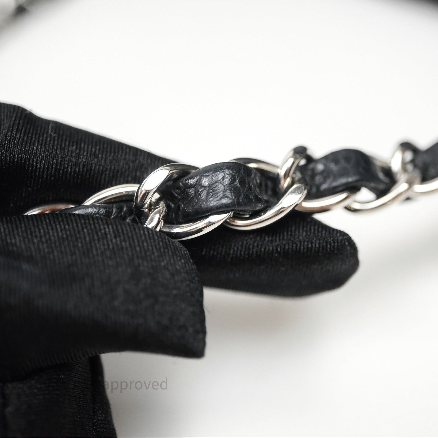 Chanel Small Classic Flap Quilted Black Caviar Silver Hardware