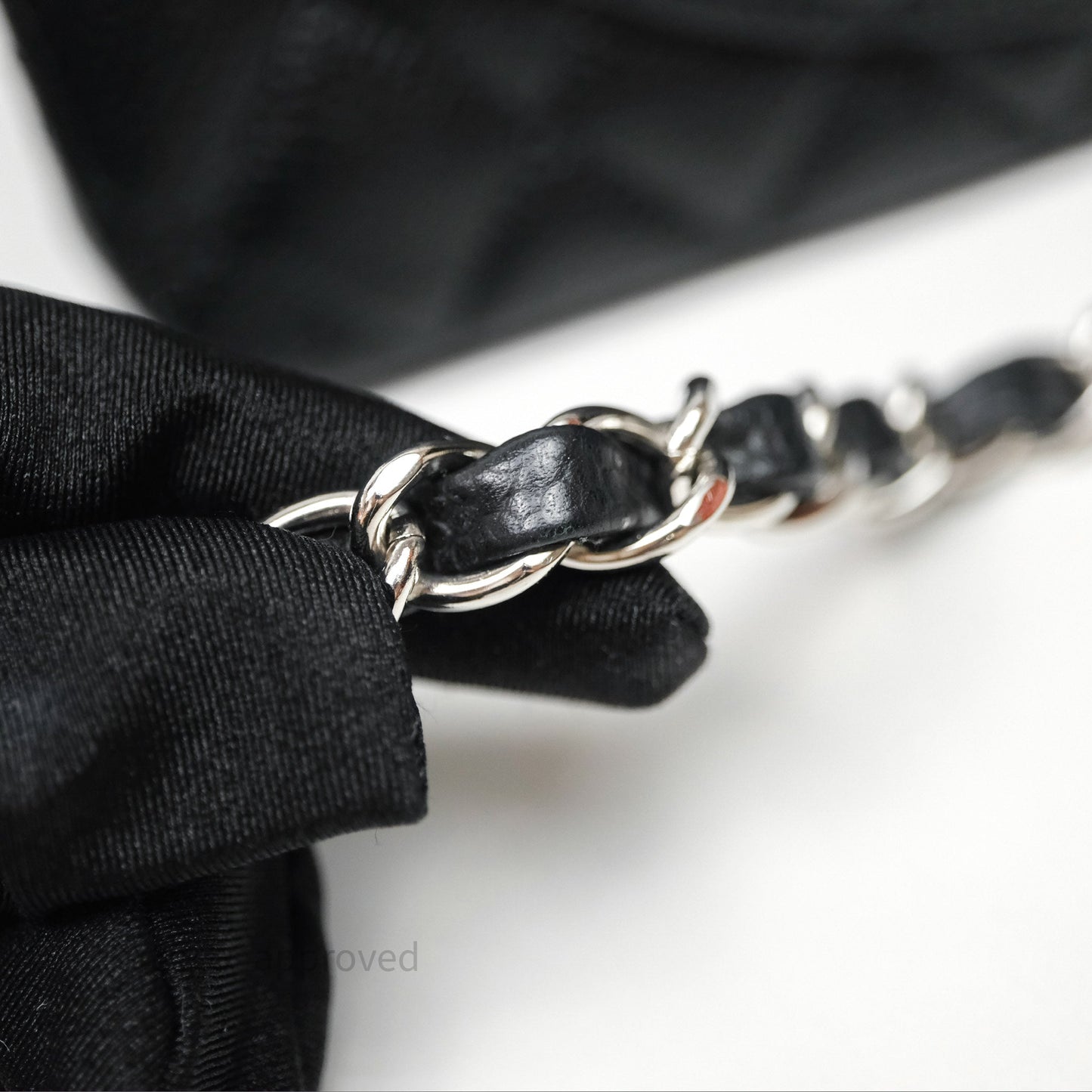 Chanel Small Classic Flap Quilted Black Caviar Silver Hardware