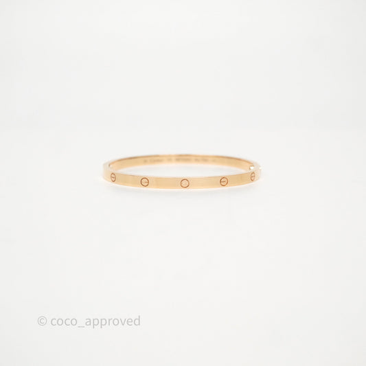 Cartier Small Love Bracelet Rose Gold