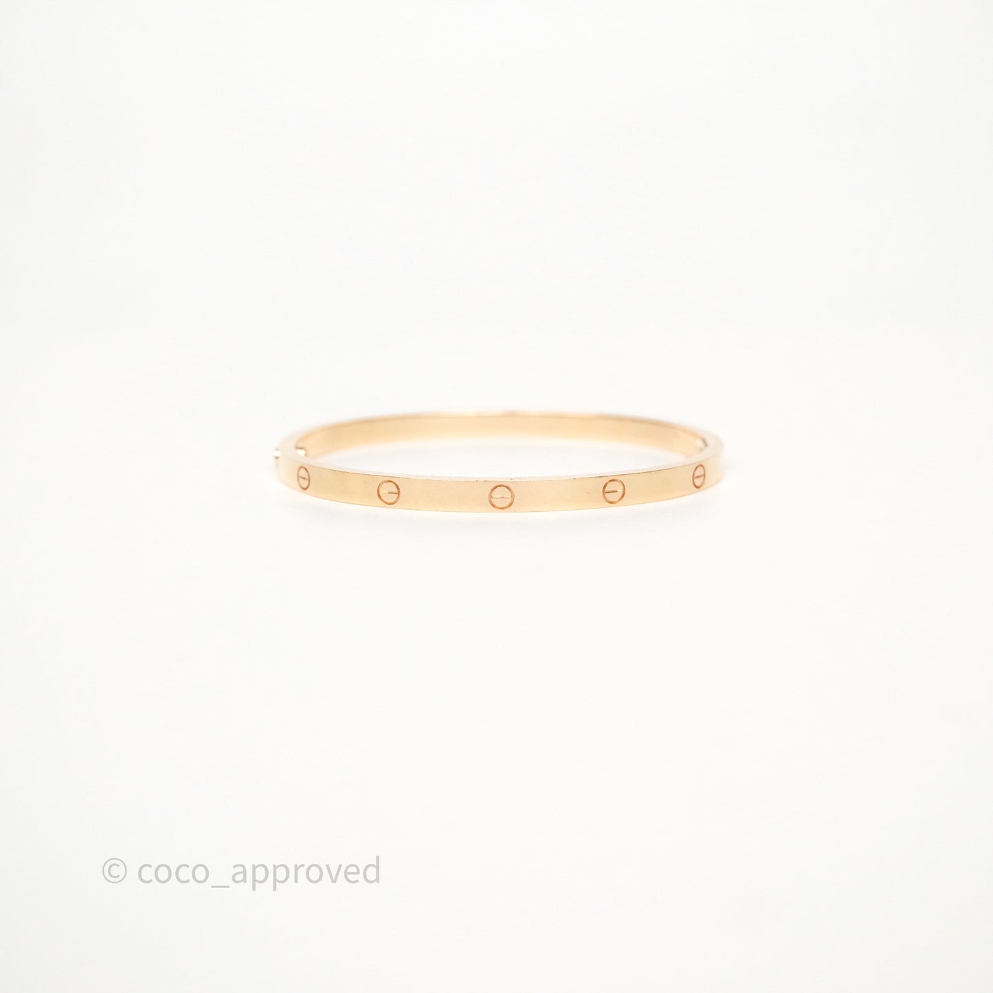 Cartier Small Love Bracelet Rose Gold