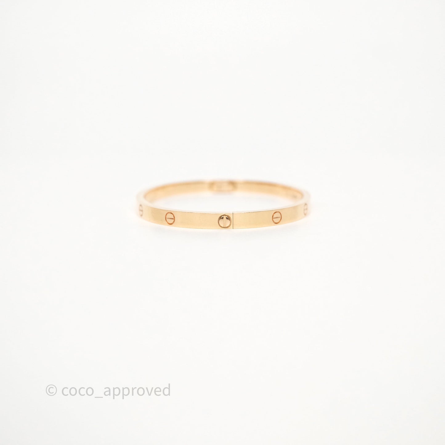 Cartier Small Love Bracelet Rose Gold