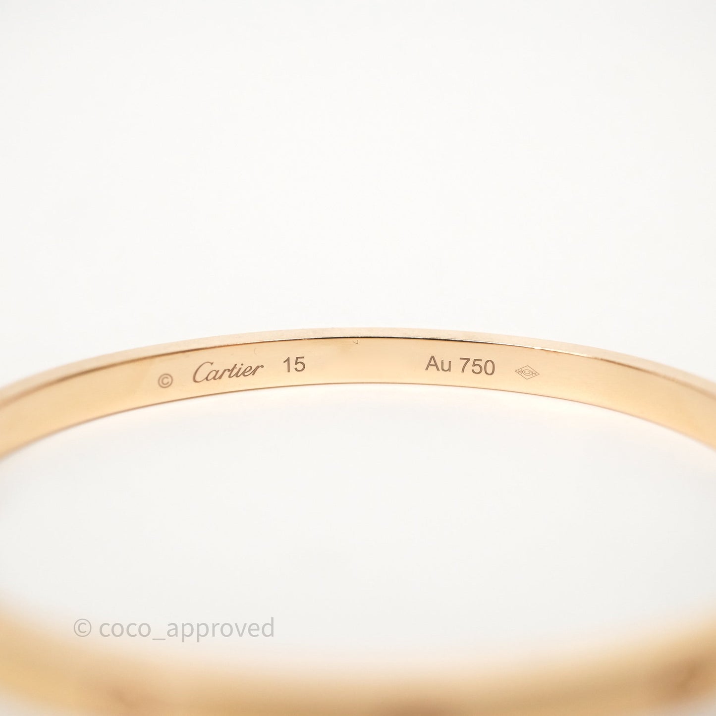 Cartier Small Love Bracelet Rose Gold