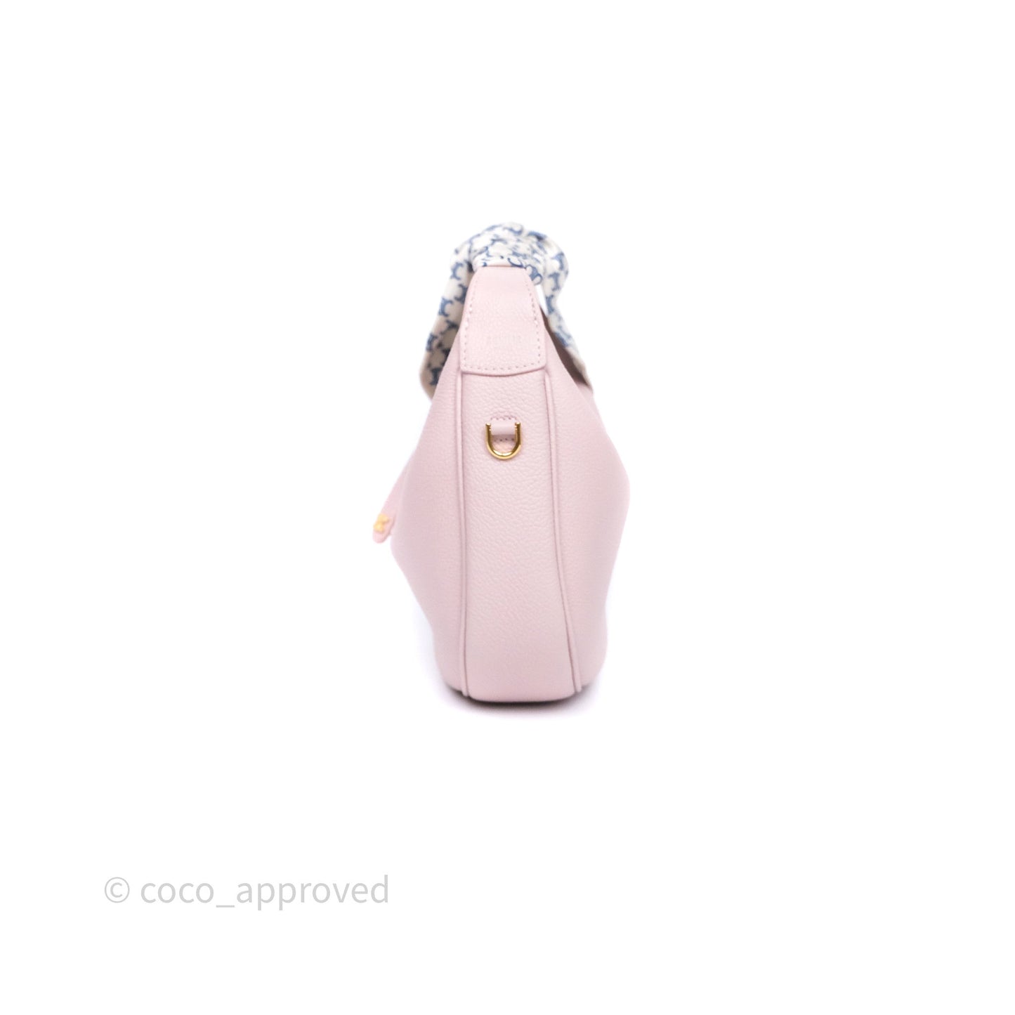 Celine Teen Celine Lulu in Grained Calfskin Bleached Pink