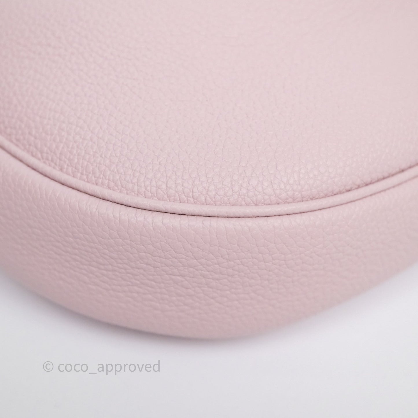 Celine Teen Celine Lulu in Grained Calfskin Bleached Pink