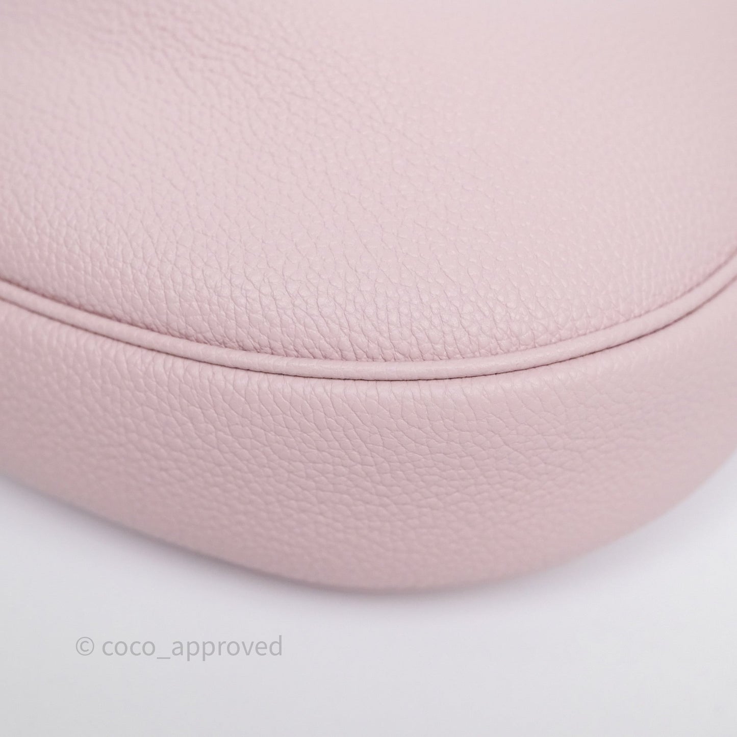 Celine Teen Celine Lulu in Grained Calfskin Bleached Pink