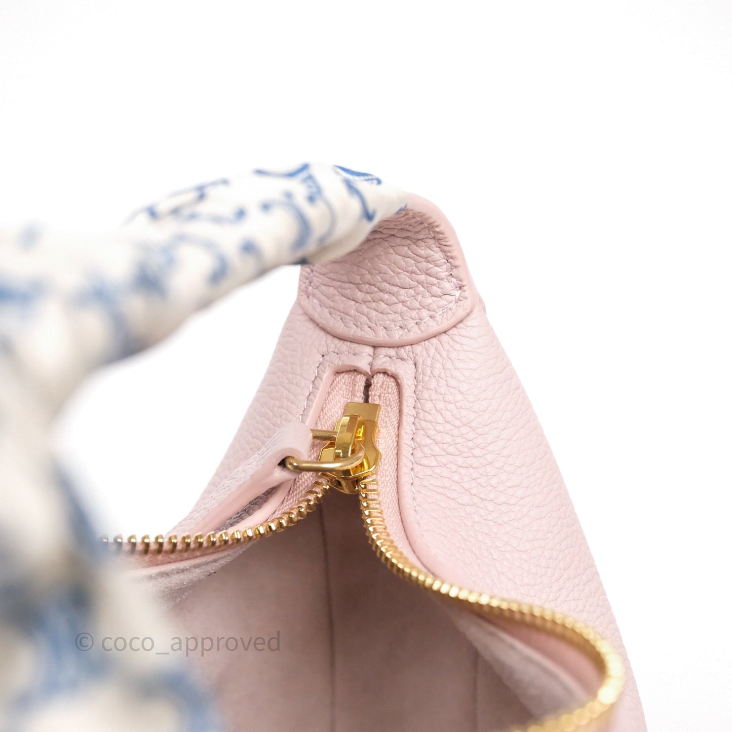 Celine Teen Celine Lulu in Grained Calfskin Bleached Pink