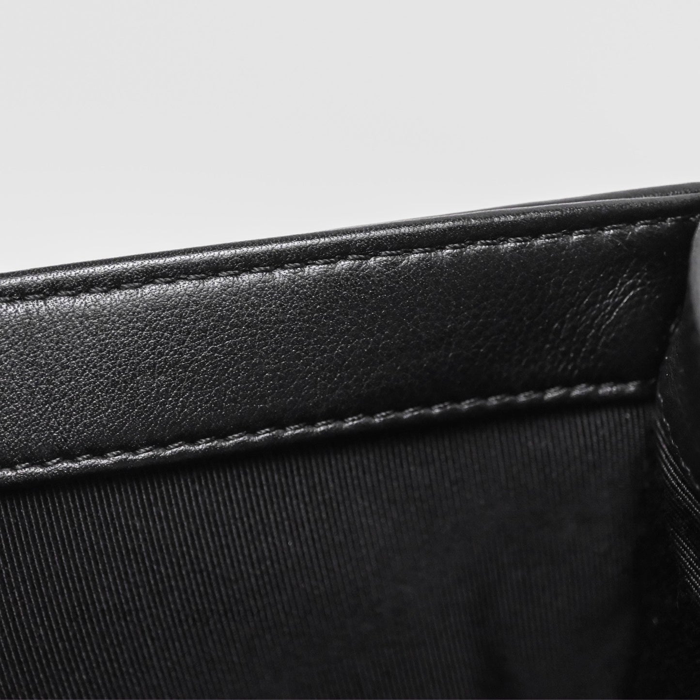 Chanel Small Boy Black Lambskin Aged Gold Hardware