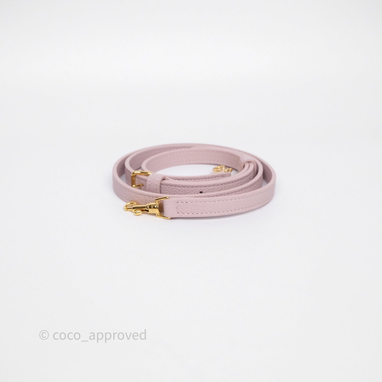 Celine Teen Celine Lulu in Grained Calfskin Bleached Pink