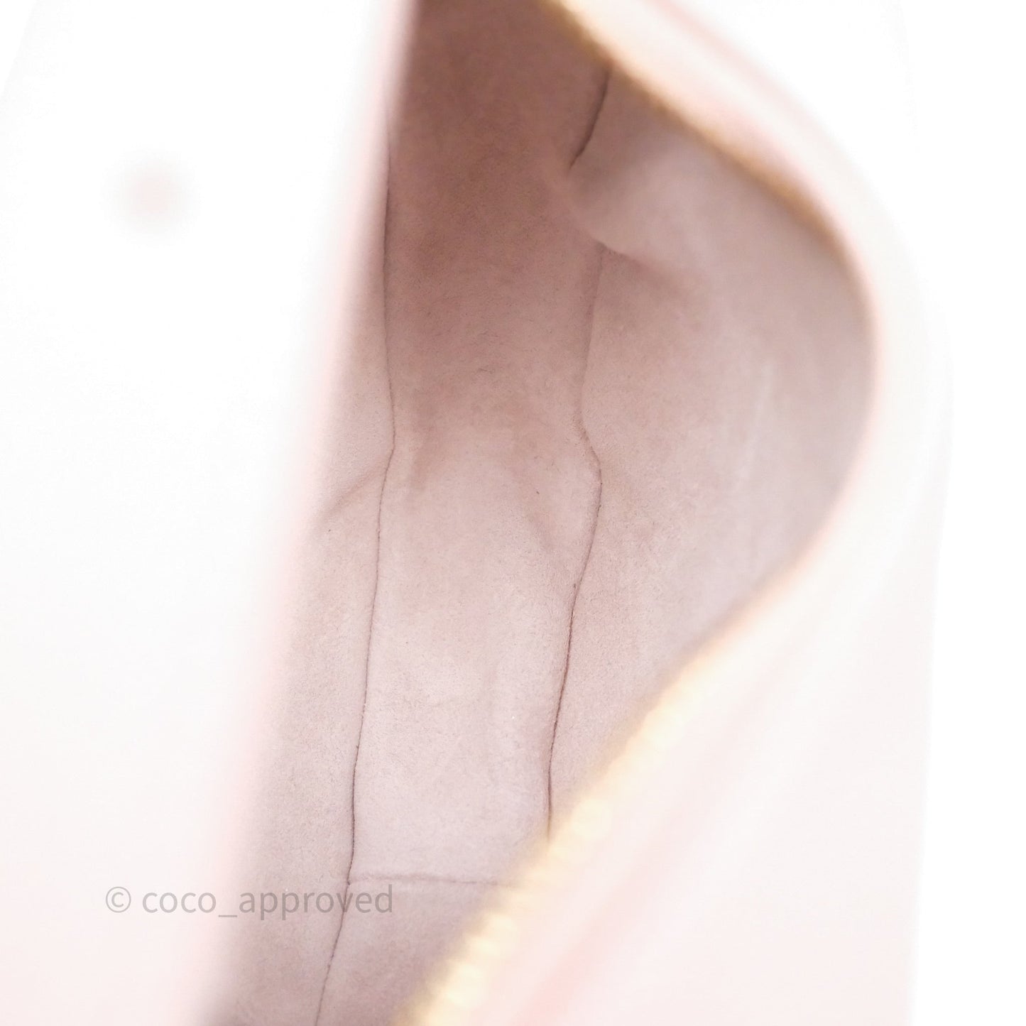 Celine Teen Celine Lulu in Grained Calfskin Bleached Pink