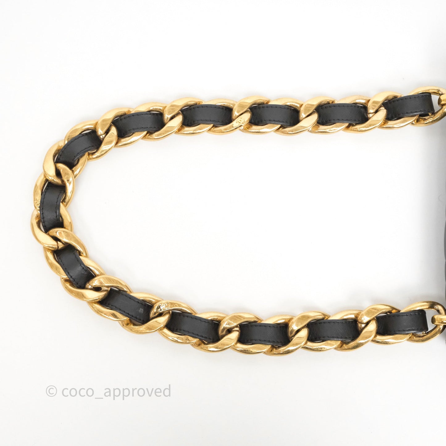 Chanel Small CC Funky Town Flap Quilted Black Lambskin Aged Gold Hardware