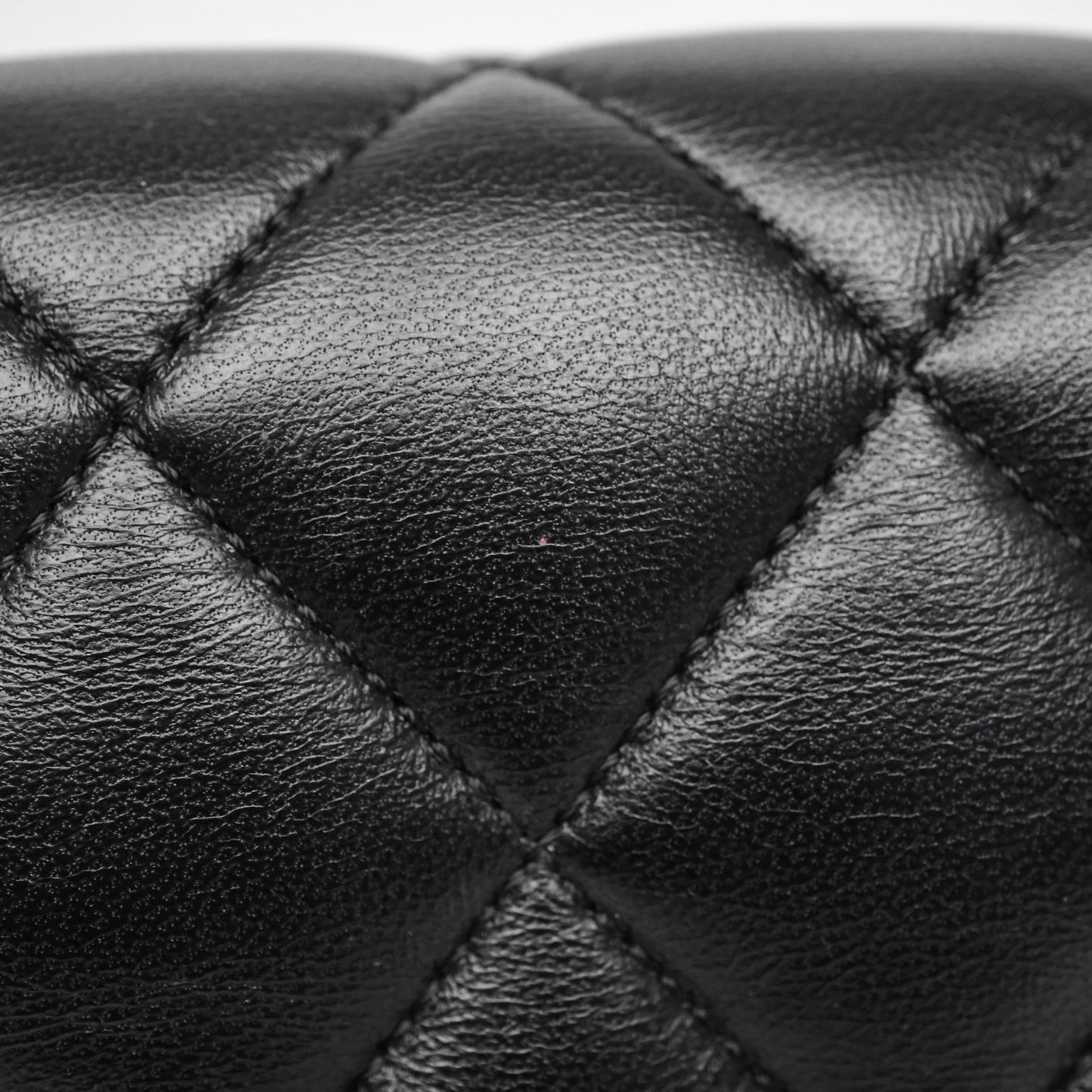 Chanel Small CC Funky Town Flap Quilted Black Lambskin Aged Gold Hardware