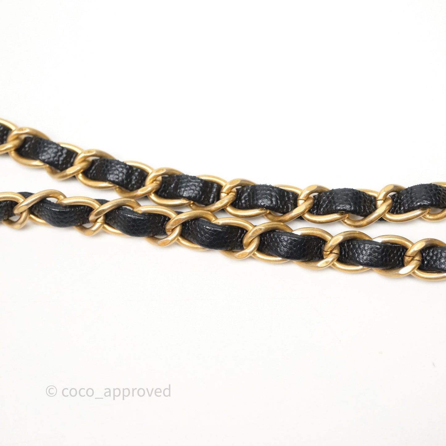 Chanel Medium Quilted Coco Handle Chevron Black Caviar Aged Gold Hardware Lizard Handle
