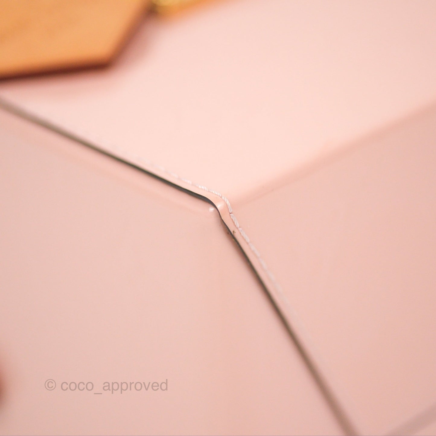 Louis Vuitton Bleecker Box Rose Ballerine Vernis Embossed Monogram