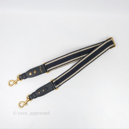 Christian Dior Adjustable Shoulder Strap Navy