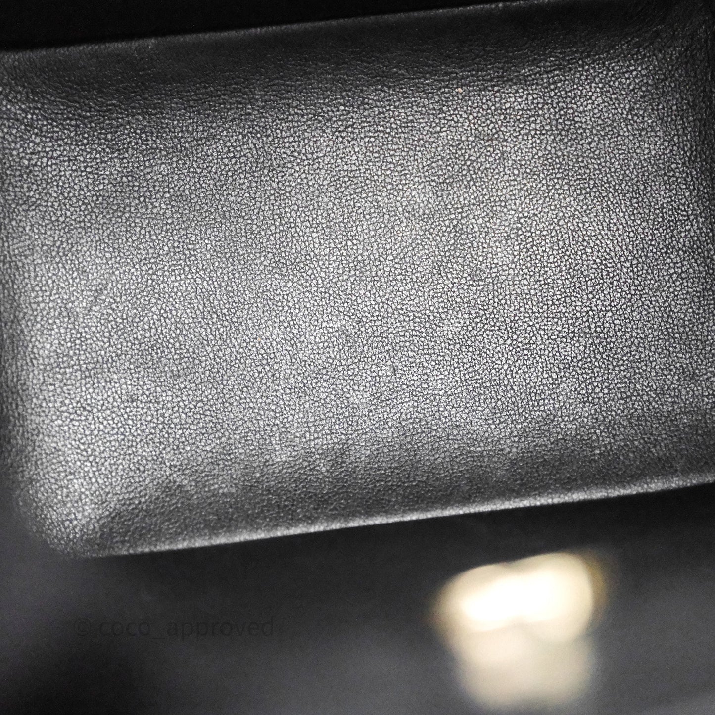 Chanel Mini Bucket Tote Black Caviar Gold Hardware 22S