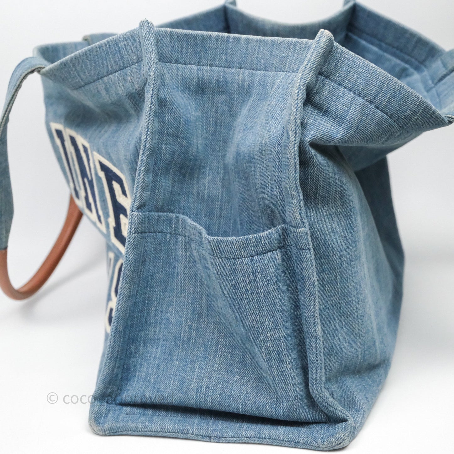 Celine Denim Tote Bag