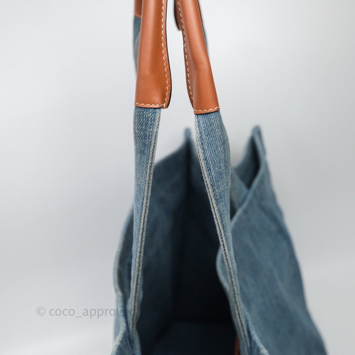 Celine Denim Tote Bag