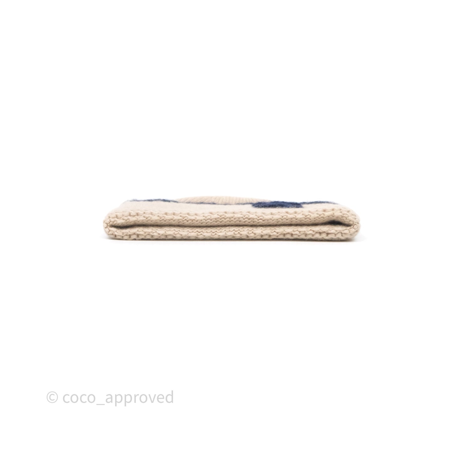 Chanel CC Knit Beanie Beige 23A
