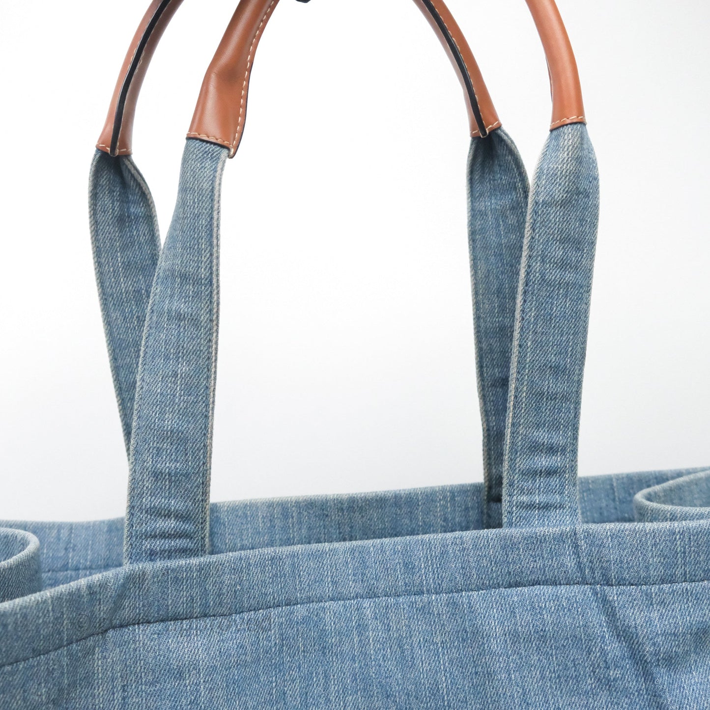 Celine Denim Tote Bag