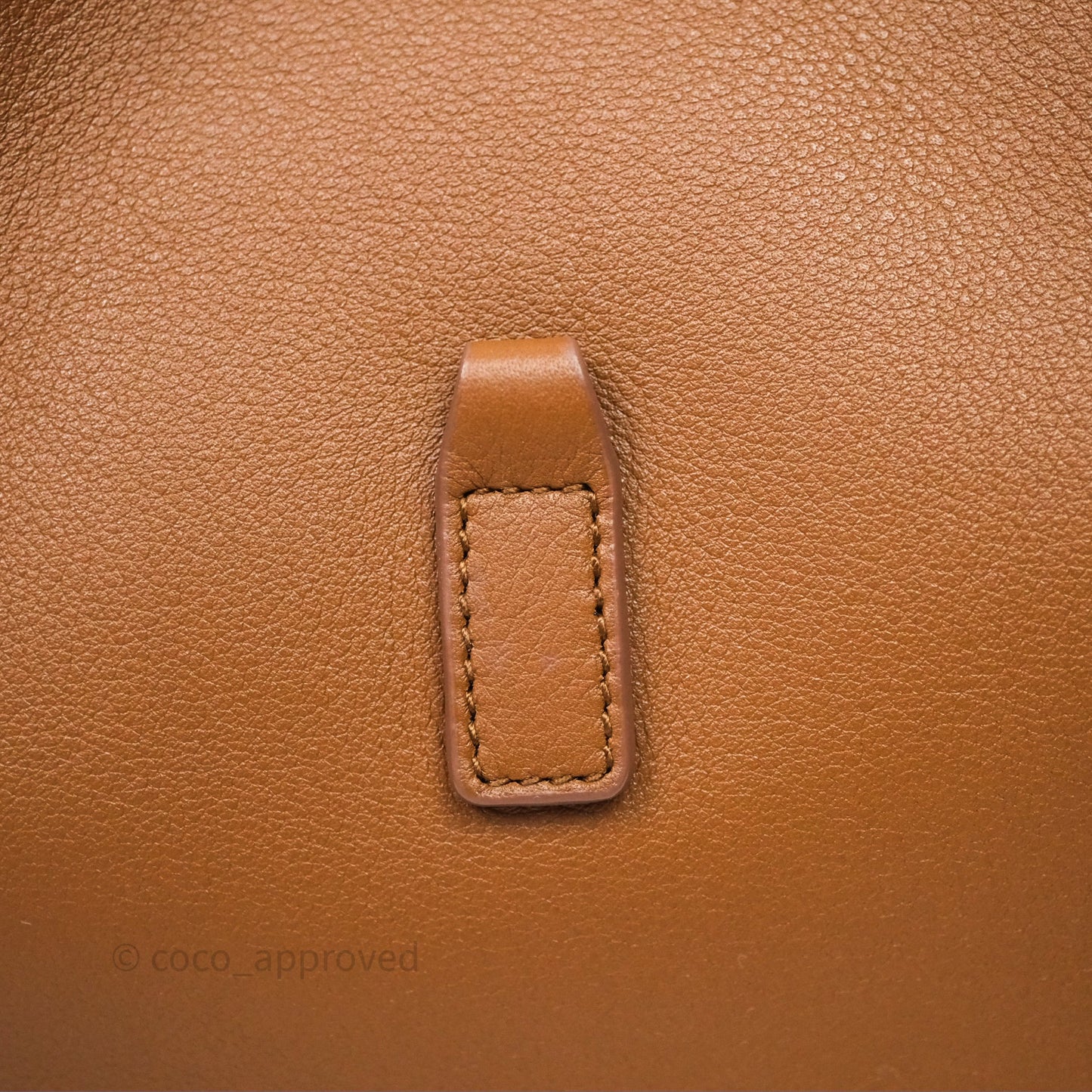 Saint Laurent LE 5 à 7 Supple Small Brown Grained Leather Gold Hardware