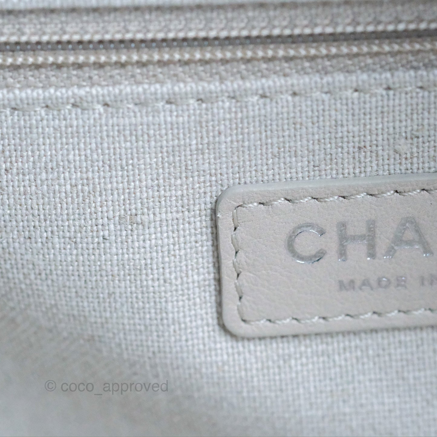 Chanel Deauville Bowling Bag Light Blue Silver Hardware 22c